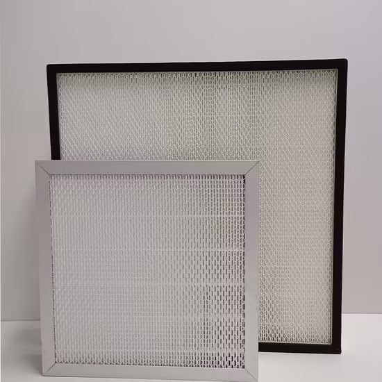 Бумага воздушного фильтра из стекловолокна класса H14 для фильтра очистителя воздуха HEPA